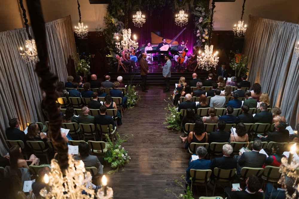 A photo from Erik & Jacob’s Wedding at Swedish American Hall.