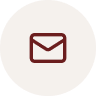 Envelope icon with a red background and white center